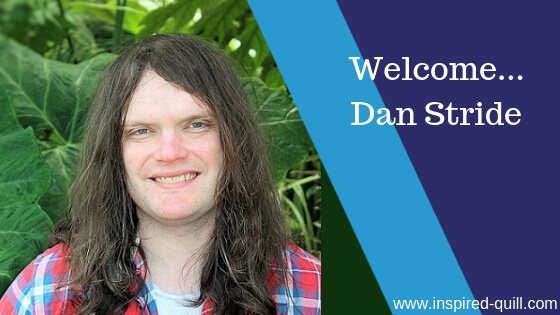 A blog feature image showing a headshot of author Dan Stride with the title 'Welcome Dan Stride' over the top